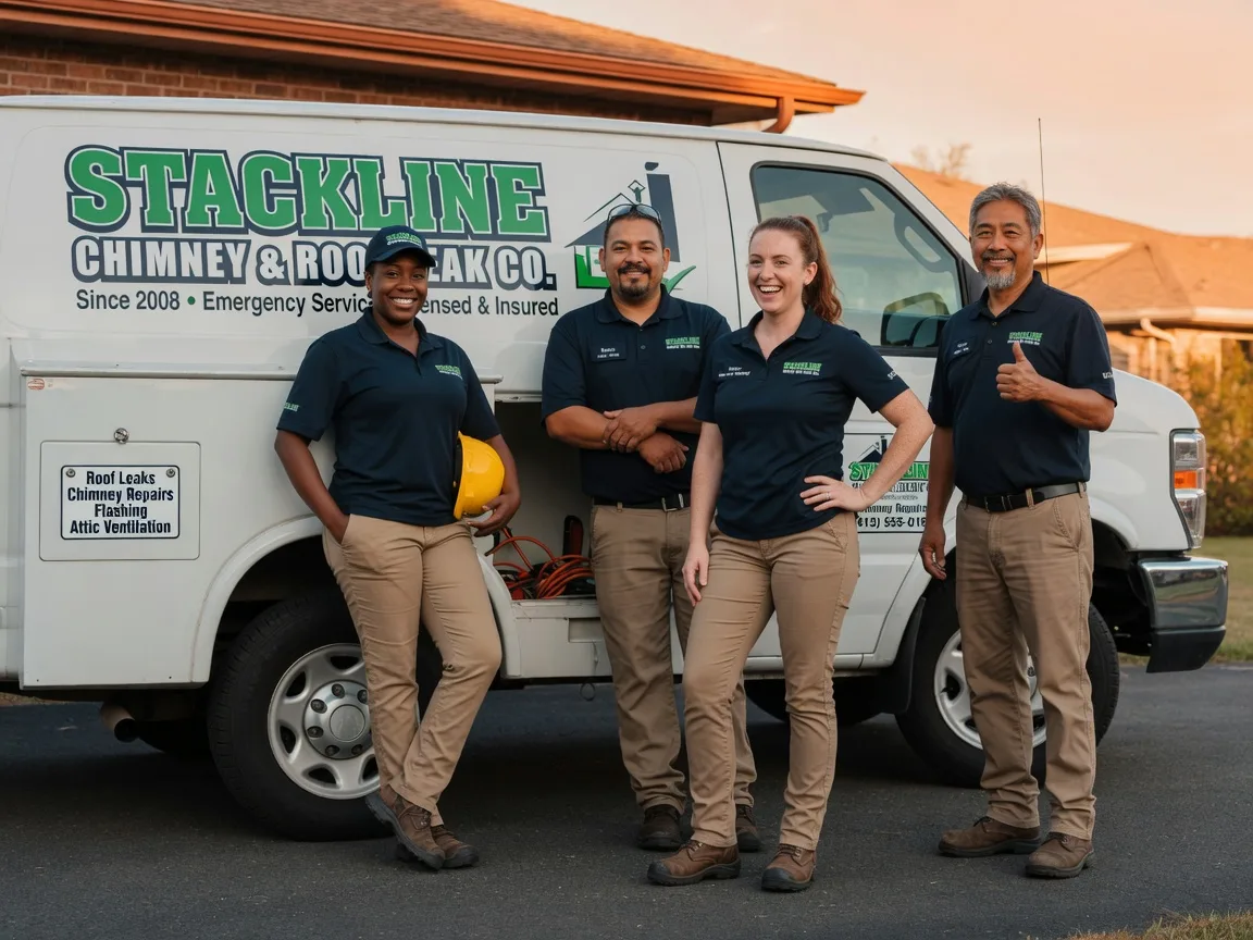 Chimney flashing repair company in Miller, NE